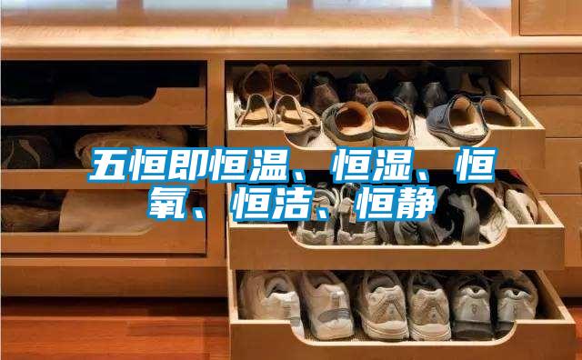 五恒即恒溫、恒濕、恒氧、恒潔、恒靜