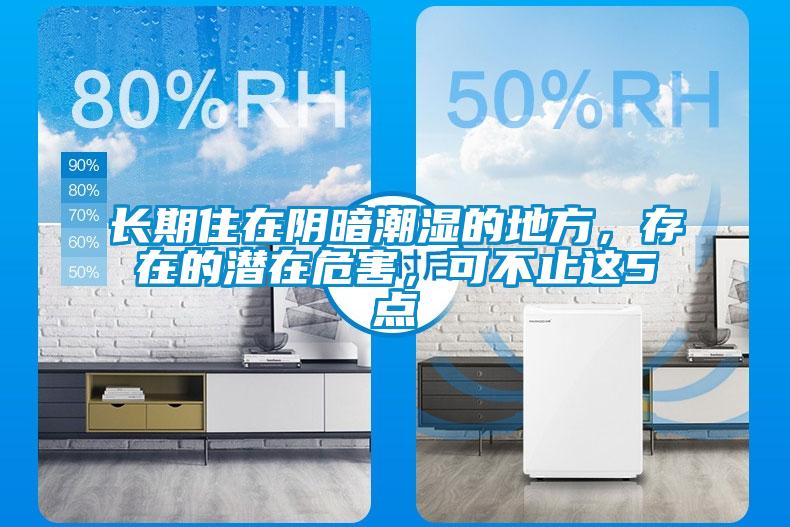 長期住在陰暗潮濕的地方，存在的潛在危害，可不止這5點