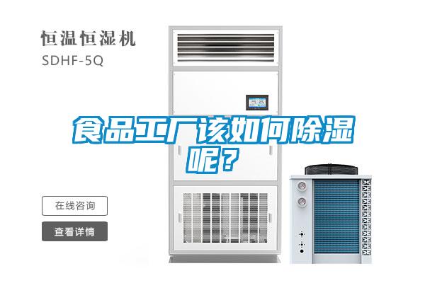 食品工廠該如何除濕呢？