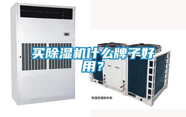買除濕機什么牌子好用？