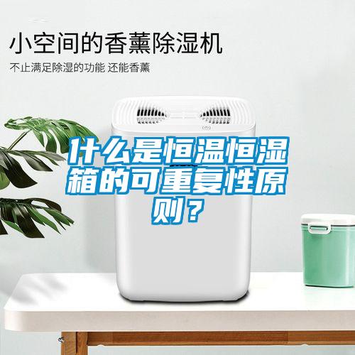 什么是恒溫恒濕箱的可重復性原則？