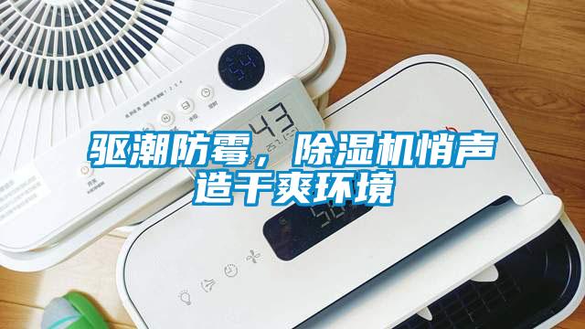 驅潮防霉，除濕機悄聲造干爽環境