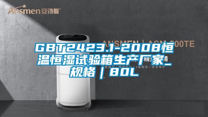 GBT2423.1-2008恒溫恒濕試驗箱生產廠家_規格｜80L