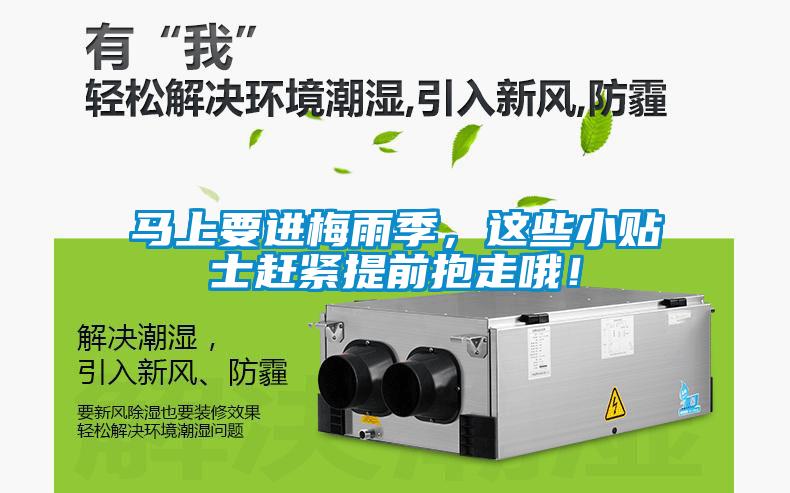 馬上要進梅雨季，這些小貼士趕緊提前抱走哦！