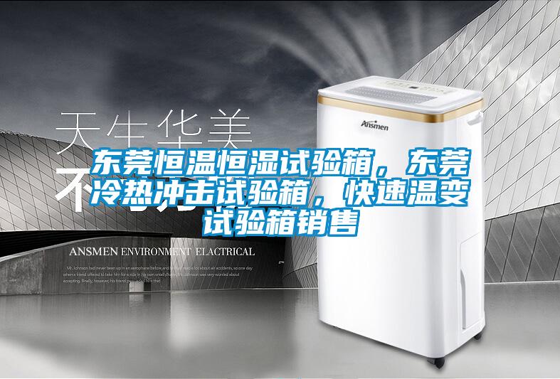 東莞恒溫恒濕試驗箱，東莞冷熱沖擊試驗箱，快速溫變試驗箱銷售