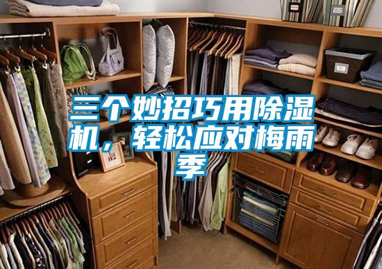 三個妙招巧用除濕機，輕松應對梅雨季