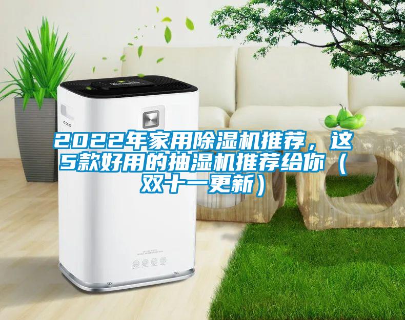 2022年家用除濕機推薦，這5款好用的抽濕機推薦給你（雙十一更新）