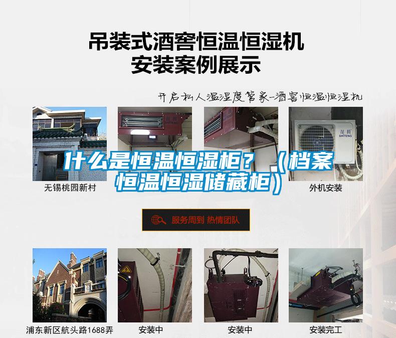 什么是恒溫恒濕柜？（檔案恒溫恒濕儲藏柜）