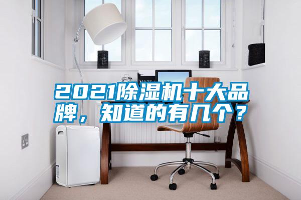 2021除濕機十大品牌，知道的有幾個？