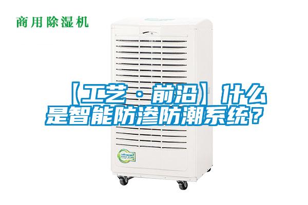 【工藝·前沿】什么是智能防滲防潮系統？