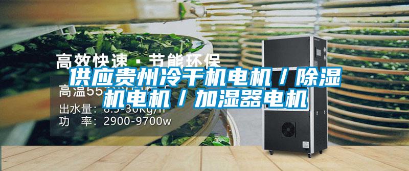 供應貴州冷干機電機／除濕機電機／加濕器電機