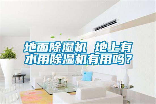 地面除濕機 地上有水用除濕機有用嗎？