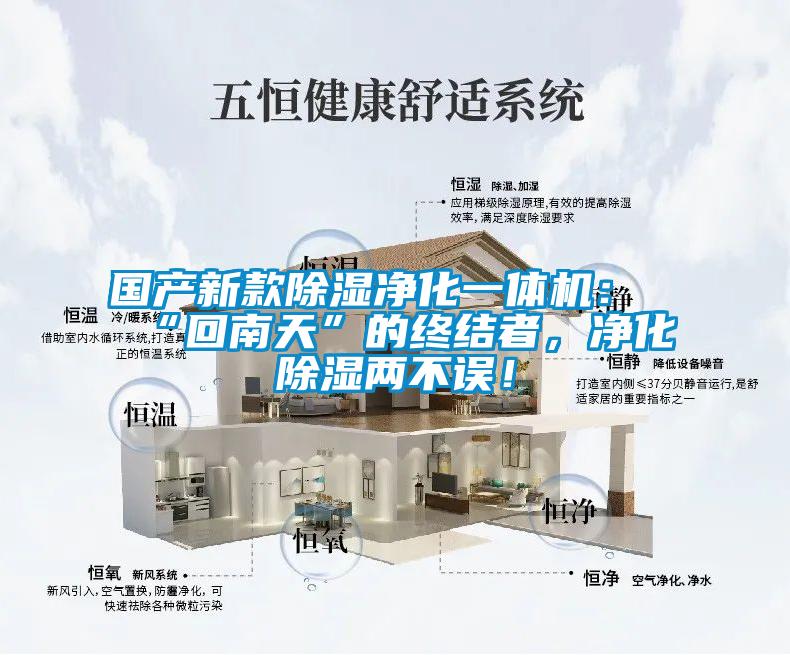 國產新款除濕凈化一體機：“回南天”的終結者，凈化除濕兩不誤！