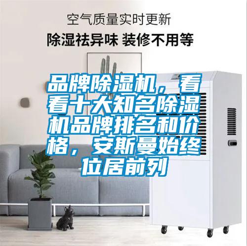 品牌除濕機，看看十大知名除濕機品牌排名和價格，安斯曼始終位居前列