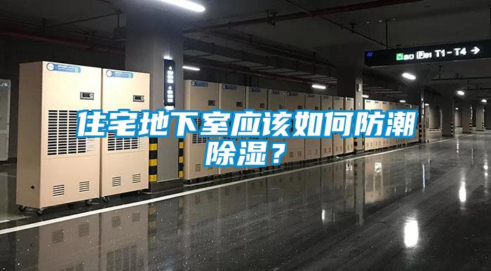 住宅地下室應該如何防潮除濕？
