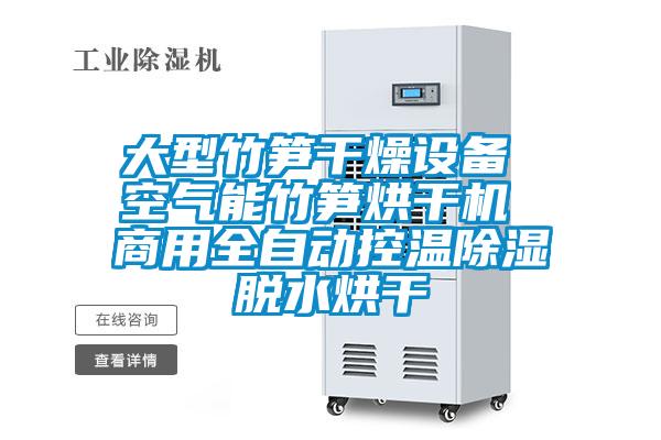 大型竹筍干燥設備 空氣能竹筍烘干機 商用全自動控溫除濕脫水烘干