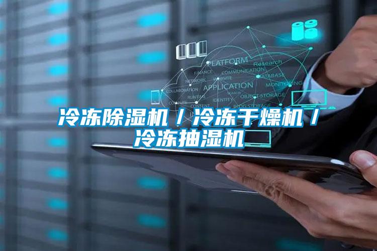 冷凍除濕機／冷凍干燥機／冷凍抽濕機