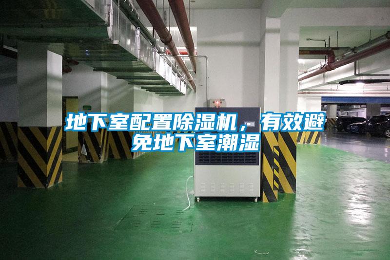 地下室配置除濕機，有效避免地下室潮濕
