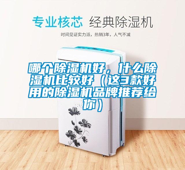 哪個除濕機好，什么除濕機比較好（這3款好用的除濕機品牌推薦給你）