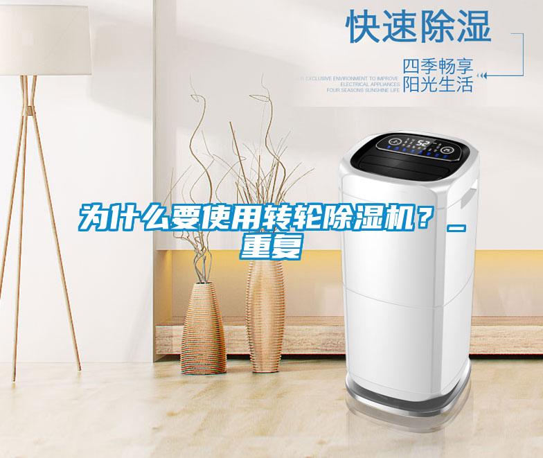 為什么要使用轉輪除濕機？_重復