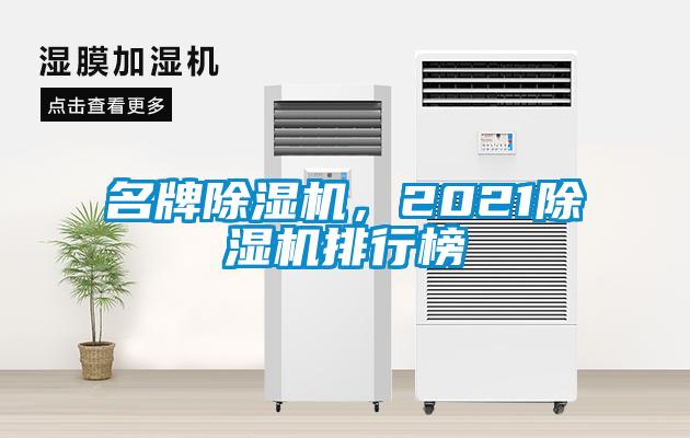 名牌除濕機，2021除濕機排行榜