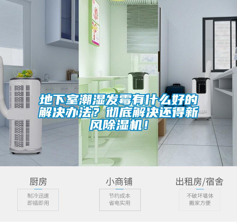 地下室潮濕發霉有什么好的解決辦法？徹底解決還得新風除濕機！