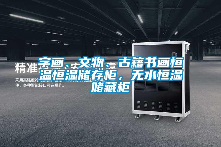 字畫、文物、古籍書畫恒溫恒濕儲存柜，無水恒濕儲藏柜