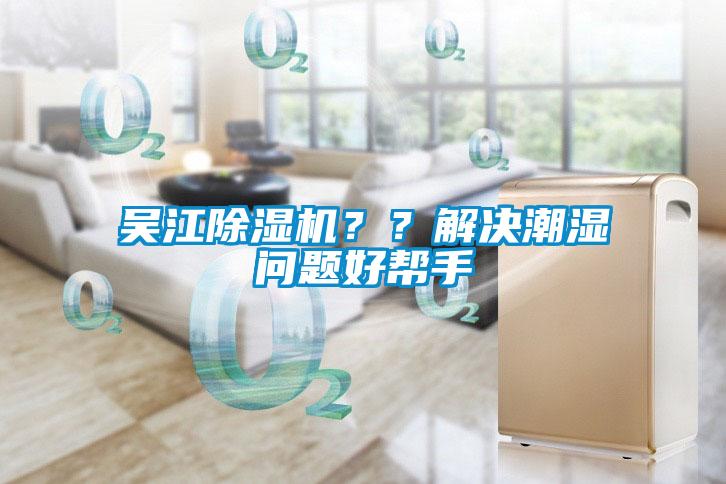 吳江除濕機？？解決潮濕問題好幫手