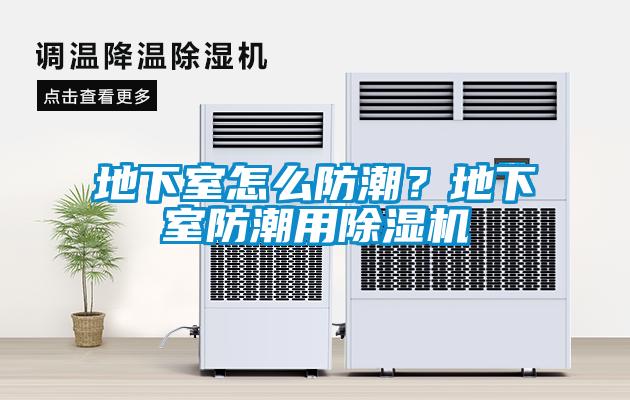 地下室怎么防潮？地下室防潮用除濕機