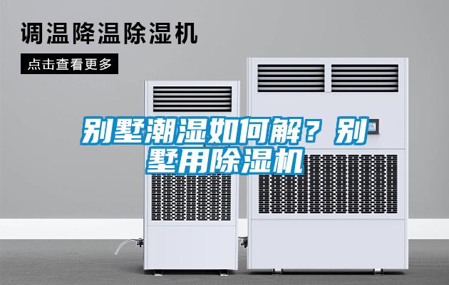 別墅潮濕如何解？別墅用除濕機