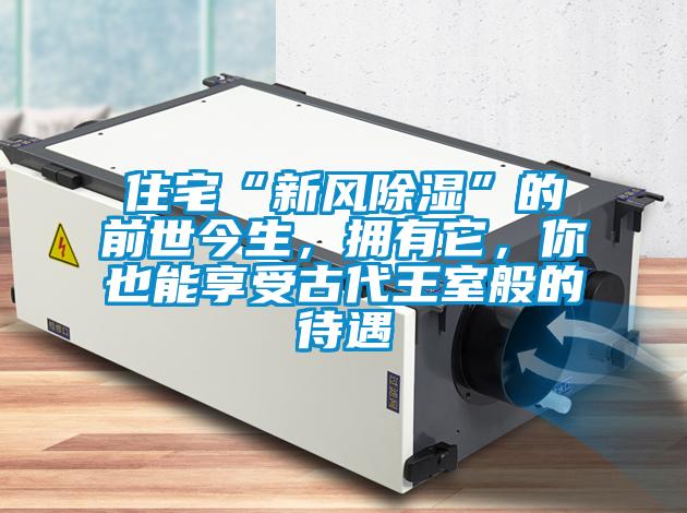 住宅“新風除濕”的前世今生，擁有它，你也能享受古代王室般的待遇
