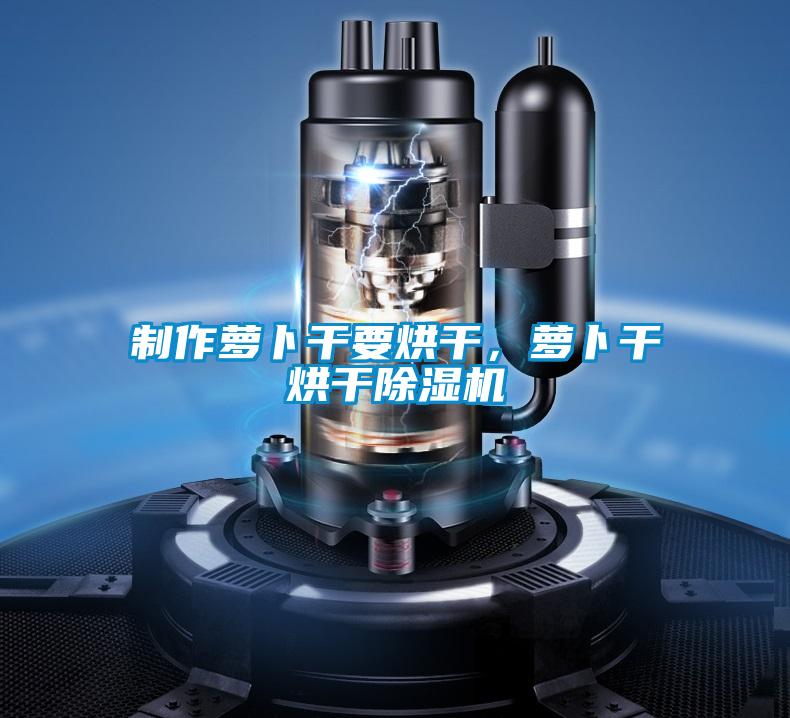 制作蘿卜干要烘干，蘿卜干烘干除濕機