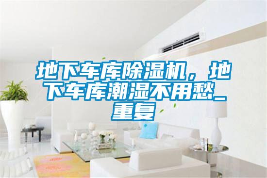地下車庫除濕機，地下車庫潮濕不用愁_重復