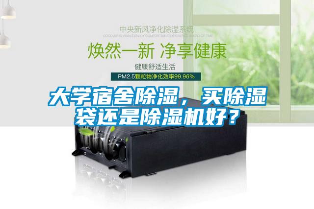 大學宿舍除濕，買除濕袋還是除濕機好？