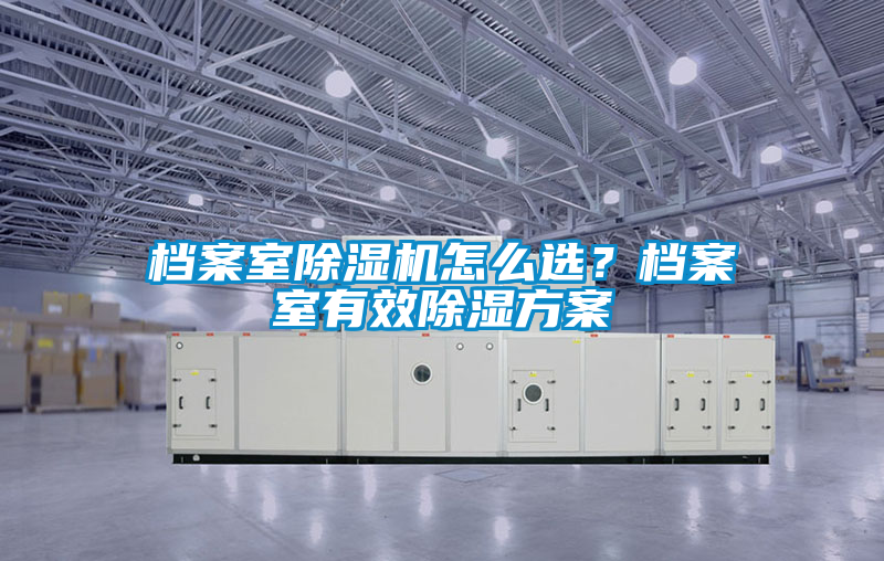 檔案室除濕機怎么選？檔案室有效除濕方案