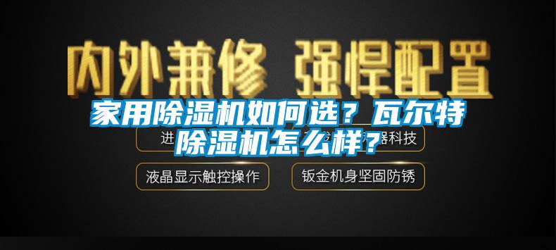家用除濕機如何選？瓦爾特除濕機怎么樣？
