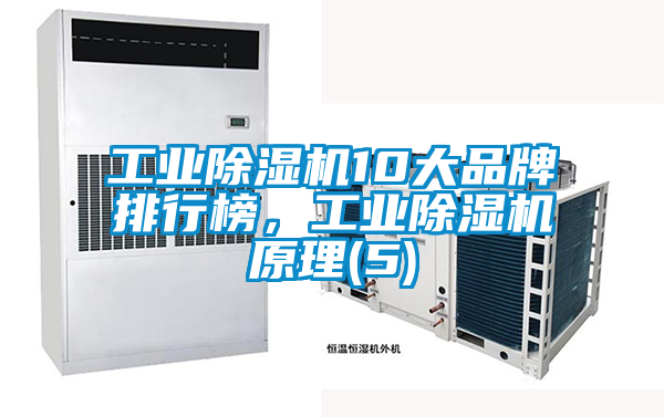 工業除濕機10大品牌排行榜，工業除濕機原理(5)