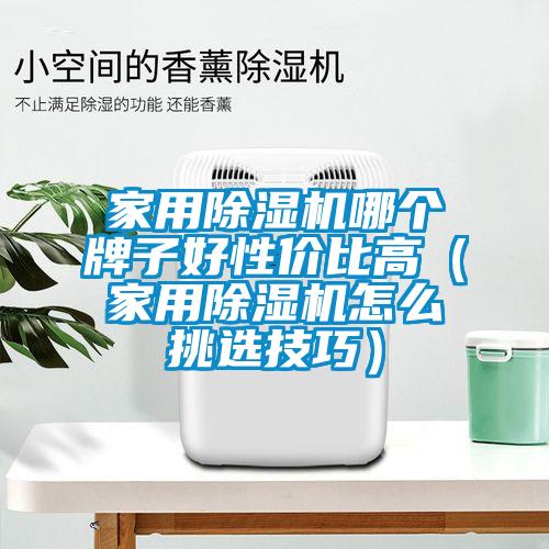 家用除濕機哪個牌子好性價比高（家用除濕機怎么挑選技巧）