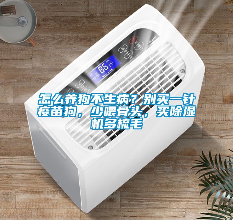 怎么養狗不生??？別買一針疫苗狗，少喂骨頭，買除濕機多梳毛