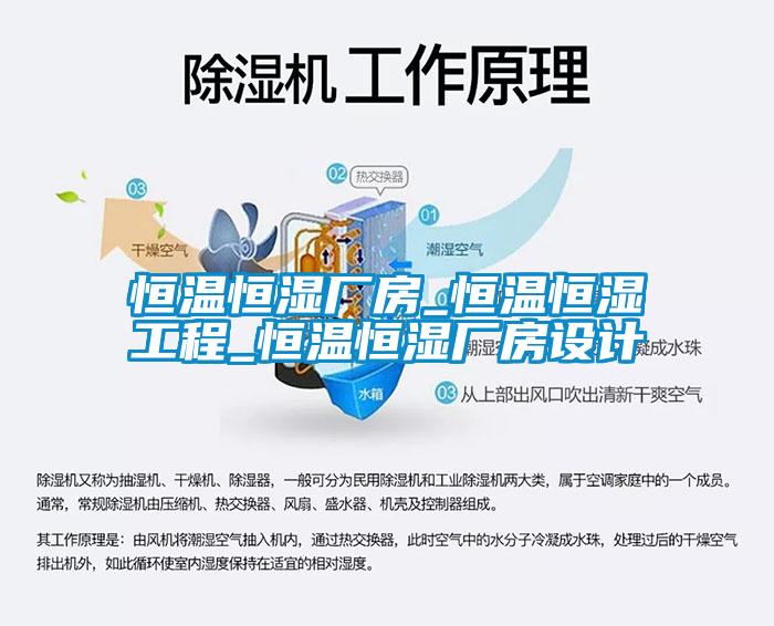 恒溫恒濕廠房_恒溫恒濕工程_恒溫恒濕廠房設計