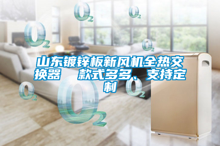 山東鍍鋅板新風機全熱交換器  款式多多、支持定制
