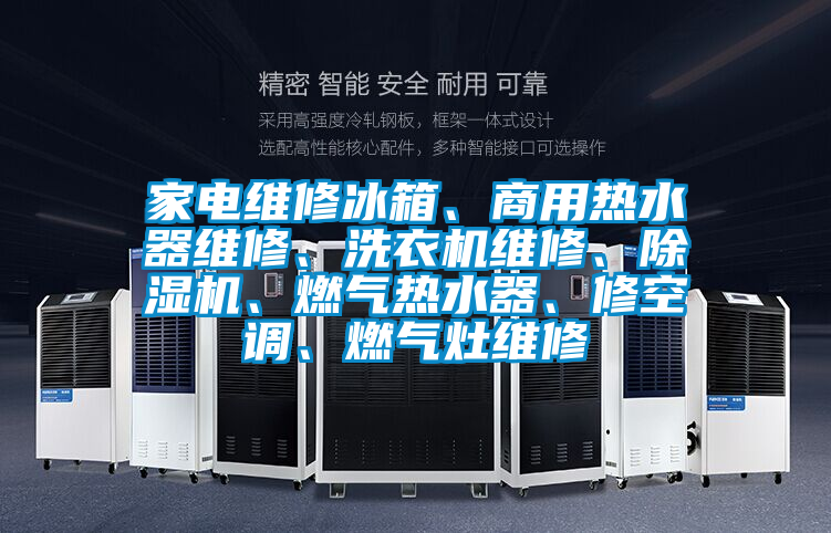 家電維修冰箱、商用熱水器維修、洗衣機維修、除濕機、燃氣熱水器、修空調、燃氣灶維修