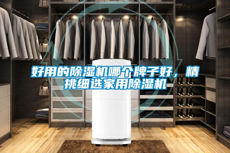 好用的除濕機哪個牌子好，精挑細選家用除濕機