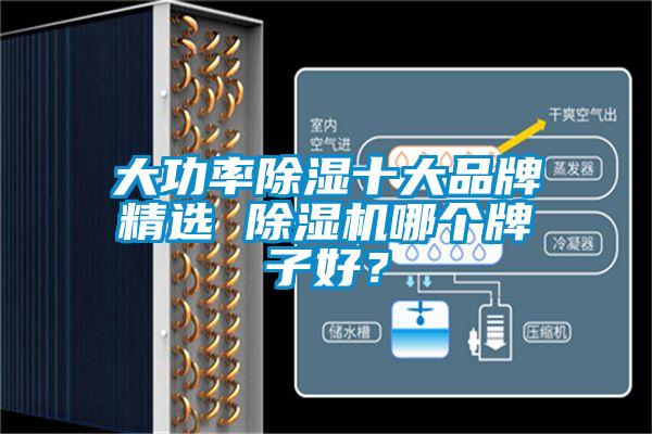 大功率除濕十大品牌精選 除濕機哪個牌子好？
