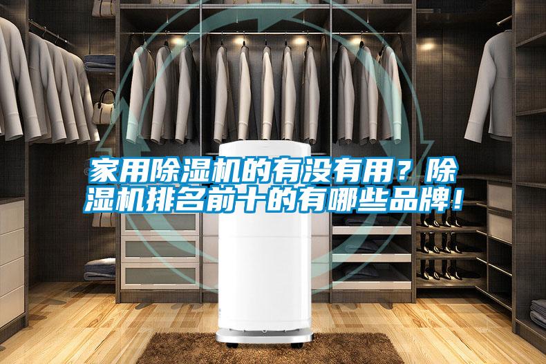 家用除濕機的有沒有用？除濕機排名前十的有哪些品牌！