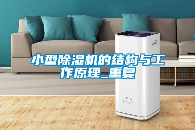 小型除濕機的結構與工作原理_重復