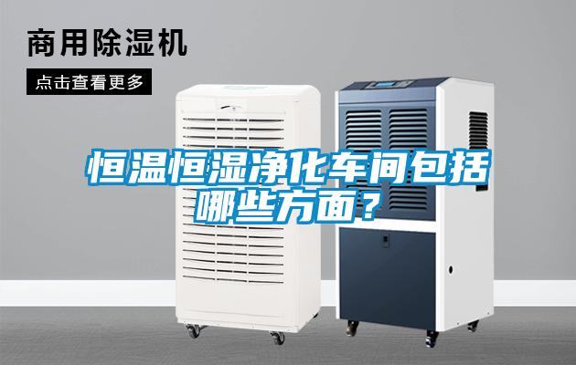 恒溫恒濕凈化車間包括哪些方面？