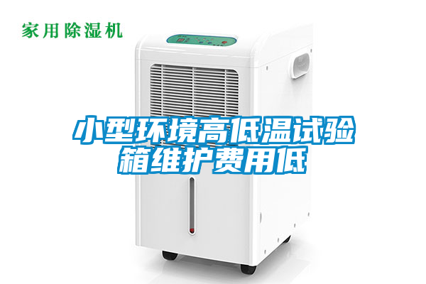 小型環境高低溫試驗箱維護費用低