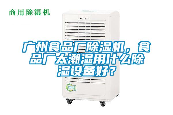 廣州食品廠除濕機，食品廠太潮濕用什么除濕設備好？