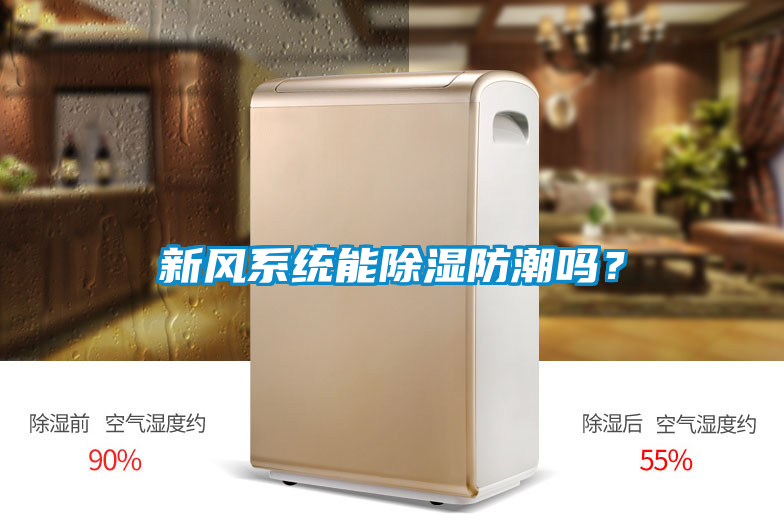 新風系統能除濕防潮嗎？